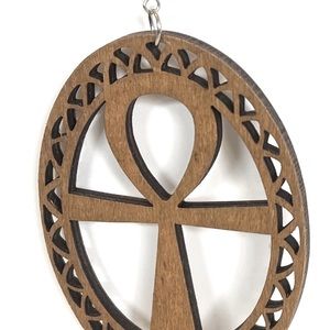 Ankh Symbol Handmade Earrings